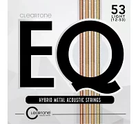 Набір струн для акустичної гітари CLEARTONE 7812 EQ HYBRID METAL ACOUSTIC LIGHT 12-53
