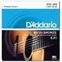 Набор струн для акустической гитары DADDARIO EJ11 80/20 BRONZE LIGHT 12-53