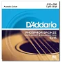 Набір струн для акустичної гітари DADDARIO EJ16 PHOSPHOR BRONZE LIGHT 12-53