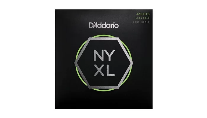 Набір струн для бас гітари DADDARIO NYXL45105 LIGHT TOP / MED BOTTOM 45-105, фото № 2