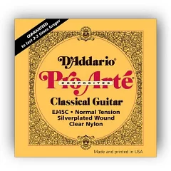 Набор струн для классической гитары DADDARIO EJ45C PRO-ARTE COMPOSITES NORMAL TENSION
