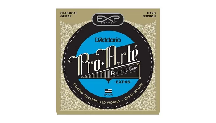 Набір струн для класичної гітари DADDARIO EXP46 EXP CLASSICAL HARD TENSION, фото № 2
