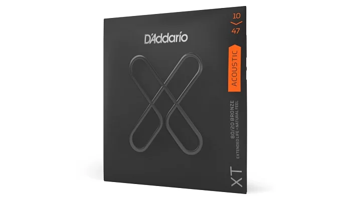 Набор струн для электрогитары DADDARIO XTABR1047 XT 80/20 Bronze Extra Light 10-47, фото № 1