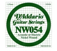 Струна 0.054 для гітари DADDARIO NW054 XL Nickel Wound 054
