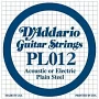 Струна для гитары DADDARIO PL012 Plain Steel 012