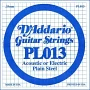 Струна для гитары DADDARIO PL013 Plain Steel 013