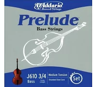Струны для контрабаса DADDARIO J610 3/4M Prelude 3/4M