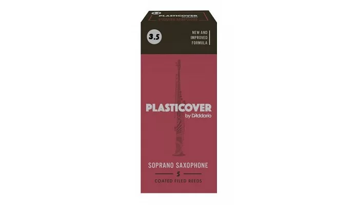 Трости для сопрано саксофона DADDARIO Plasticover - Soprano Sax #3.5 - 5 Box, фото № 4