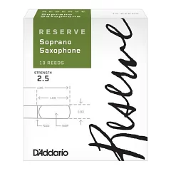 Трости для сопрано саксофона DADDARIO Reserve - Soprano Sax #2.5 - 10 Box