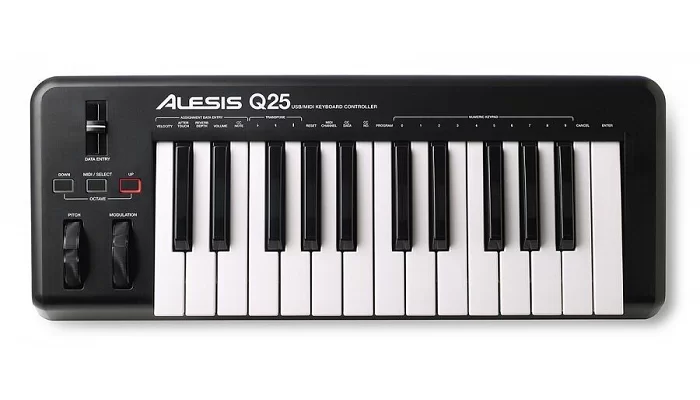 MIDI клавиатура ALESIS Q25, фото № 1