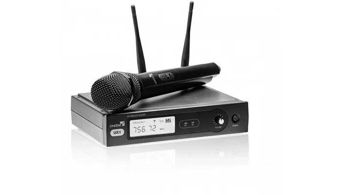 Радиосистема с ручным микрофоном AMC LIVESTAR UX 1 (864.3 MHz)