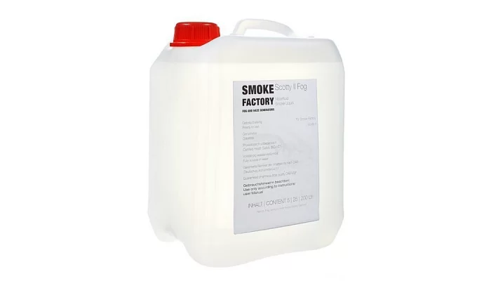 Жидкость для генератора дыма Smoke Factory SCOTTY II - FOG 5 Ltr