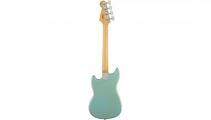 Бас-гитара FENDER JMJ MUSTANG BASS RW FADED DAPHNE BLUE, фото № 2