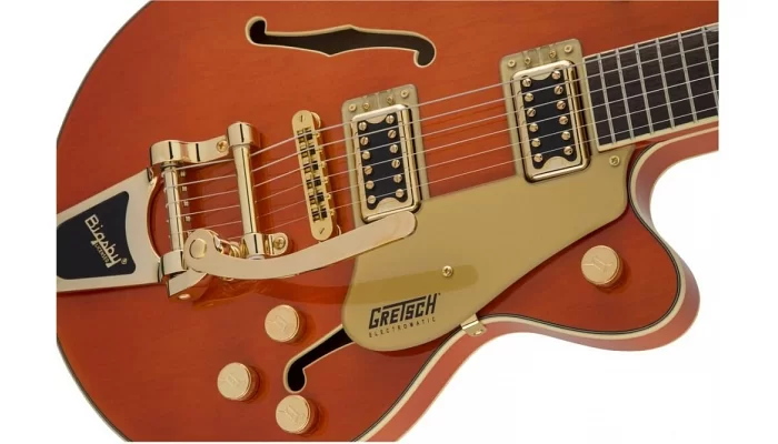 Полуакустическая гитара GRETSCH G5655TG ELECTROMATIC CENTER BLOCK JR. ORANGE STAIN, фото № 4