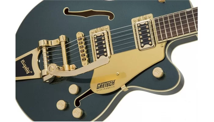 Полуакустическая гитара GRETSCH G5655TG ELECTROMATIC CENTER BLOCK JR. CADILLAC GREEN, фото № 4