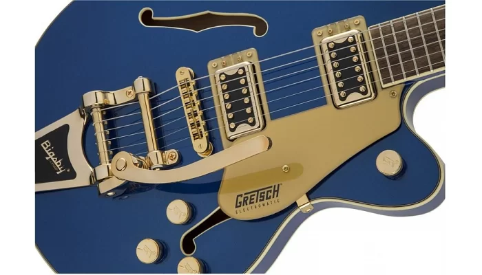 Полуакустическая гитара GRETSCH G5655TG ELECTROMATIC CENTER BLOCK JR. AZURE METALLIC, фото № 4