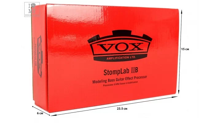 Гитарный процессор эффектов VOX STOMPLAB 2B, фото № 13