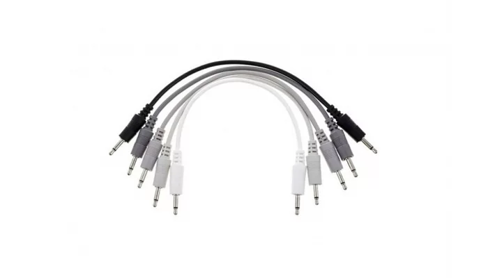 Набор из 5 коммутационных патч-кабелей для использования с аналоговыми синтезаторами MOOG Mother 6 C, фото № 1