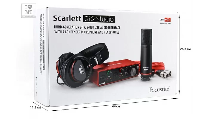 Комплект для звукозаписи FOCUSRITE Scarlett 2i2 Studio 3rd Gen, фото № 19