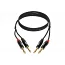 Межблочный кабель KLOTZ KT-JJ150 MINILINK PRO STEREO TWIN CABLE 1.5 M