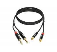 Межблочный кабель KLOTZ KT-CJ150 MINILINK PRO TWIN CABLE BLACK 1.5 M