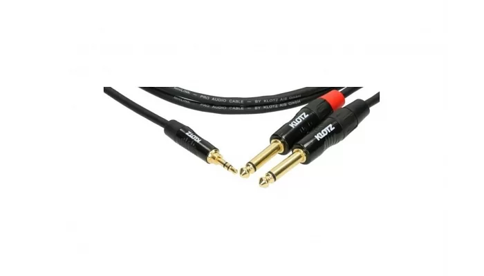 Межблочный кабель KLOTZ KY5-300 MINILINK PRO Y-CABLE BLACK 3 M, фото № 2