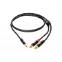 Межблочный кабель KLOTZ KY7-090 MINILINK PRO Y-CABLE BLACK 0.9 M