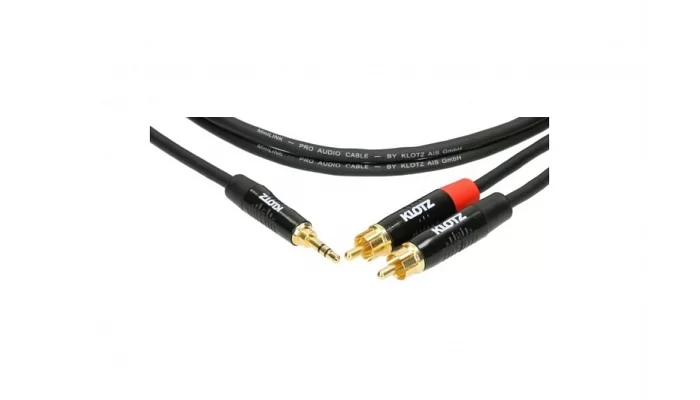 Міжблочний кабель KLOTZ KY7-090 MINILINK PRO Y-CABLE BLACK 0.9 M, фото № 3