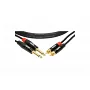 Межблочный кабель KLOTZ KT-CJ090 MINILINK PRO TWIN CABLE BLACK 0.9 M