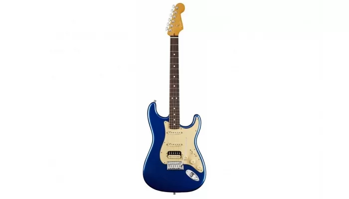 Электрогитара FENDER AMERICAN ULTRA STRATOCASTER HSS RW COBRA BLUE, фото № 1