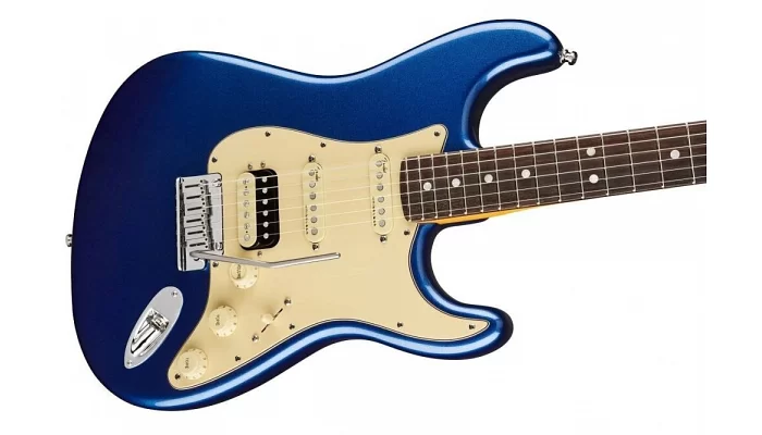 Электрогитара FENDER AMERICAN ULTRA STRATOCASTER HSS RW COBRA BLUE, фото № 3