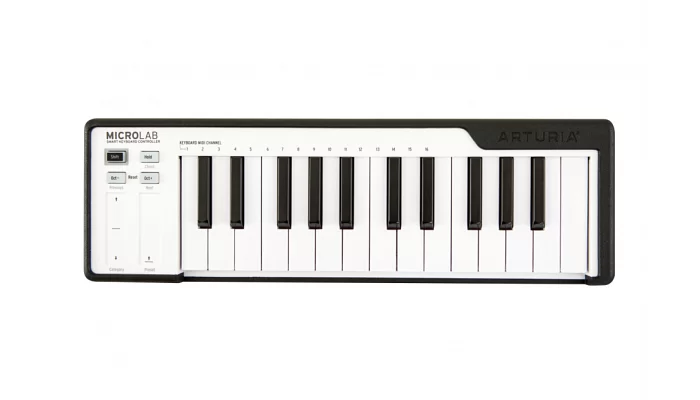 MIDI-клавіатура Arturia MicroLab (black) + Arturia Analog Lab V, фото № 1