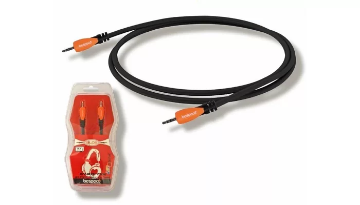 Коммутационный кабель mini Jack-mini Jack Bespeco Silos SLJJMS300, фото № 1