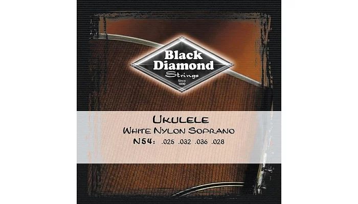 Комплект струн для укулеле Black Diamond N54