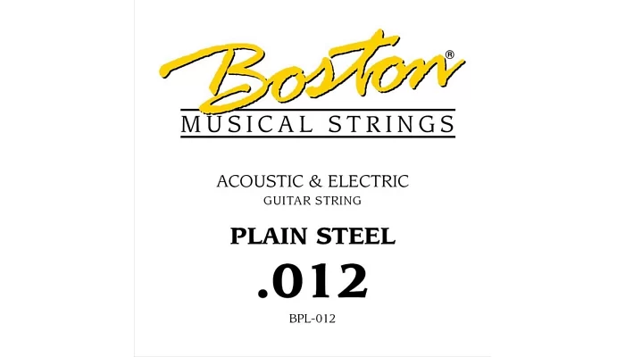 Струна для акустичної або електрогітари Boston BPL-012