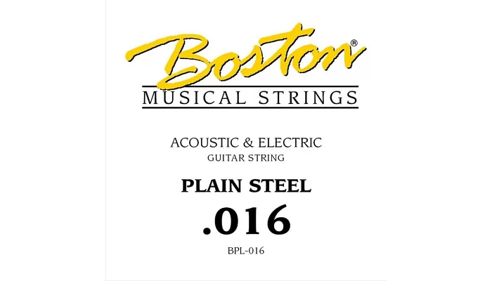 Струна для акустичної або електрогітари Boston BPL-016
