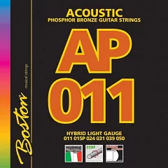 Комплект струн для акустичної гітари Boston AP-11