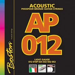 Комплект струн для акустической гитары Boston AP-12