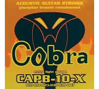 Комплект струн для акустической гитары Cobra CAPB-10-X