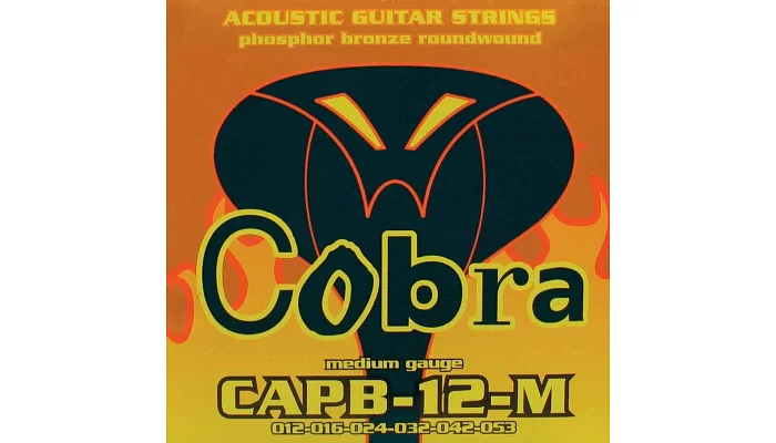 Комплект струн для акустической гитары Cobra CAPB-12-M