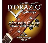 Комплект струн для акустичної гітари D'Orazio SET-13