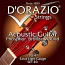 Комплект струн для акустической гитары D'Orazio SET-20
