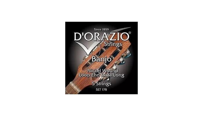 Комплект струн для банджо D'Orazio SET-178