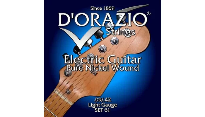 Комплект струн для электрогитары D'Orazio SET-61