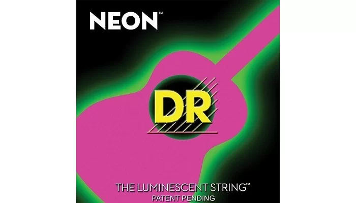Комплект струн для акустической гитары DR NPA-12 Neon Hi-Def (12-54) Medium