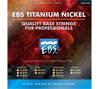 Комплект струн для бас-гітари EBS TN-CM 6-strings (30-128) Titanium Nickel