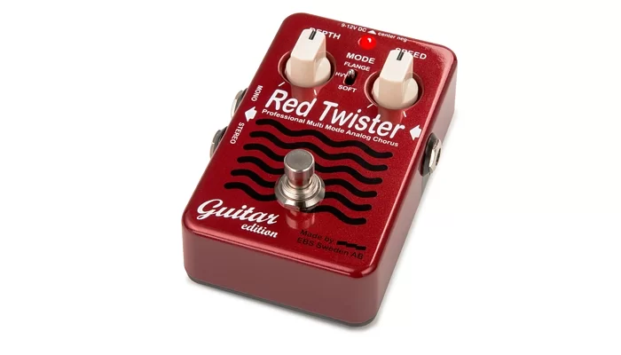 Гитарная педаль эффектов EBS Red Twister Guitar Edition, фото № 1