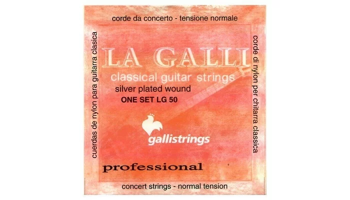 Комплект струн для классической гитары Galli La Galli LG50 (29-42) Normal tension