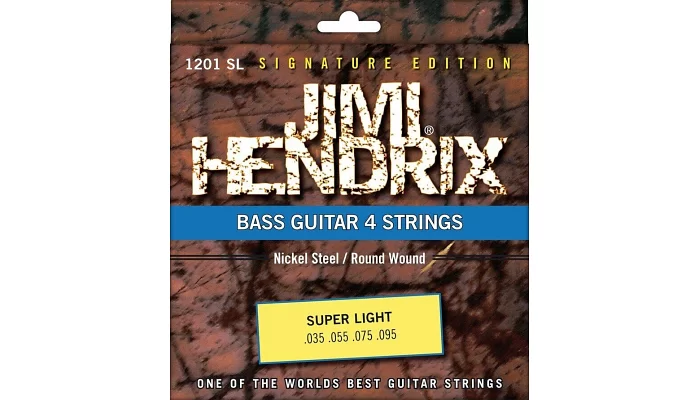 Комплект струн для бас-гитары Jimi Hendrix 1201 SL