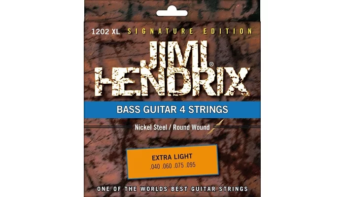 Комплект струн для бас-гитары Jimi Hendrix 1202 XL